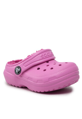 Crocs Чехли Classic Lined Clog T 207009 Розов - Pepit.bg
