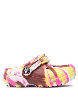 Crocs Чехли Classic Lined Marbled Cgt 207778 Цветен - Pepit.bg