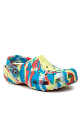 Crocs Чехли Classic Marbled Clog 206867 Син - Pepit.bg