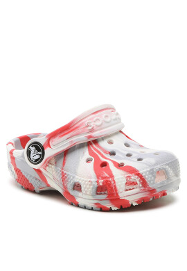 Crocs Чехли Classic Marbled Clog T 206838 Бял - Pepit.bg