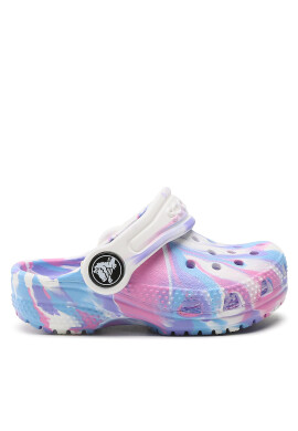 Crocs Чехли Classic Marbled Clog T 206838 Цветен - Pepit.bg