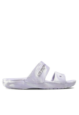 Crocs Чехли Classic Marbled Sandal 207701 Виолетов - Pepit.bg