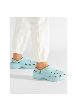 Crocs Чехли Classic Platform Clog 206750 Зелен - Pepit.bg