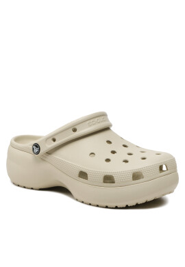 Crocs Чехли Classic Platform Clog W 206750 Бежов - Pepit.bg