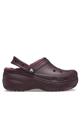 Crocs Чехли Classic Platform Lined Clog W 207938 Бордо - Pepit.bg