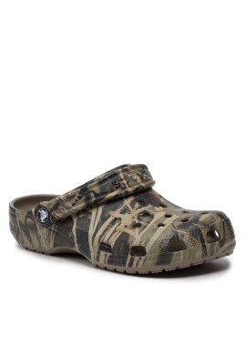 Crocs Чехли Classic Realtree Clog K 207093 Каки - Pepit.bg