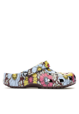 Crocs Чехли Classic Retro Floral Clog 208954 Бордо - Pepit.bg