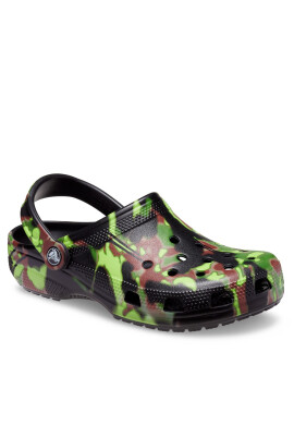 Crocs Чехли Classic Spray Camo Clog 208261 Черен - Pepit.bg