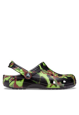 Crocs Чехли Classic Spray Camo Clog 208261 Черен - Pepit.bg