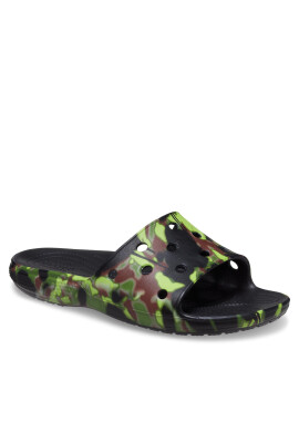 Crocs Чехли Classic Spray Camo Slide 208252 Черен - Pepit.bg
