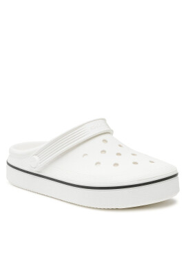 Crocs Чехли Crocband Clean Clog 208371 Бял - Pepit.bg