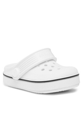 Crocs Чехли Crocband Clean Clog T 208479 Бял - Pepit.bg