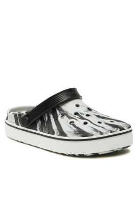 Crocs Чехли Crocband Clean Marbled Clog 208601 Черен - Pepit.bg