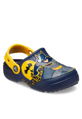 Crocs Чехли Fl Batman Patch Clog K Clog 207470 Тъмносин - Pepit.bg