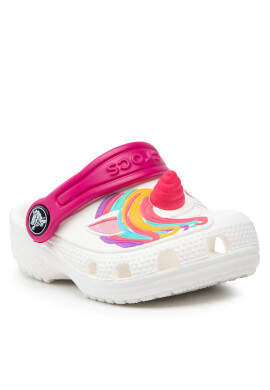 Crocs Чехли Fl Classic Iam Unicorn Clog 207073 Бял - Pepit.bg
