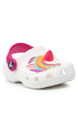 Crocs Чехли Fl Classic Iam Unicorn Clog 207073 Бял - Pepit.bg