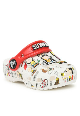 Crocs Чехли Peanuts Classic Clog T 208631 Бял - Pepit.bg
