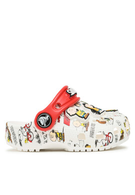 Crocs Чехли Peanuts Classic Clog T 208631 Бял - Pepit.bg