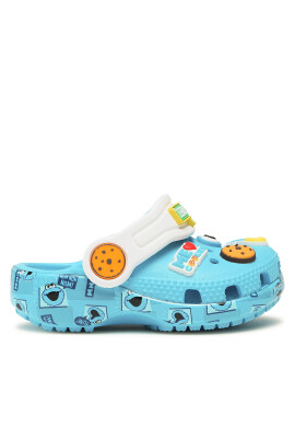 Crocs Чехли Sesame Workshop Classic Clog T 208847 Син - Pepit.bg