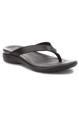 Crocs Джапанки Capri V Flip W 202502 Черен - Pepit.bg