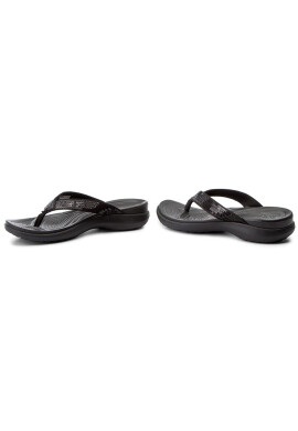 Crocs Джапанки Capri V Sequin W 204311 Черен - Pepit.bg