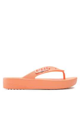 Crocs Джапанки Classic Platform Flip W 207714 Оранжев - Pepit.bg