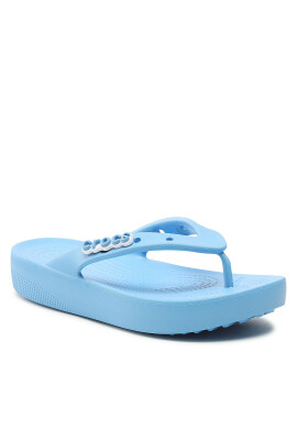 Crocs Джапанки Classic Platform Flip W 207714 Син - Pepit.bg