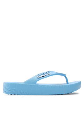 Crocs Джапанки Classic Platform Flip W 207714 Син - Pepit.bg