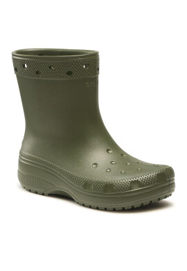 Crocs Гумени ботуши Classic Rain Boot 208363 Зелен - Pepit.bg