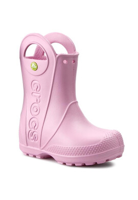 Crocs Гумени ботуши Handle It Rain Boot Kids 12803 Розов - Pepit.bg