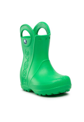 Crocs Гумени ботуши Handle It Rain Boot Kids 12803 Зелен - Pepit.bg