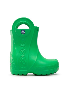 Crocs Гумени ботуши Handle It Rain Boot Kids 12803 Зелен - Pepit.bg
