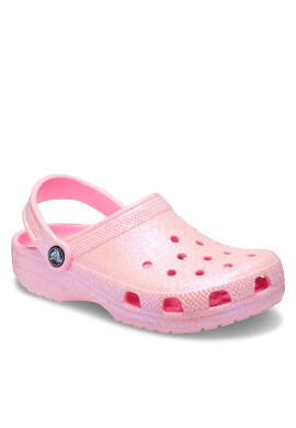 Crocs Сабо Classic Glitter Clog K 206993 Розов - Pepit.bg