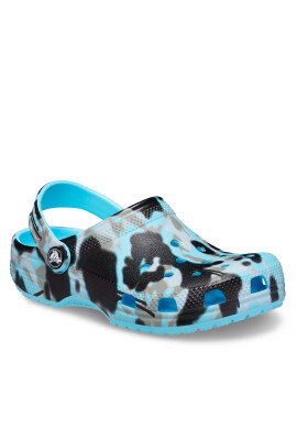 Crocs Сабо Classic Spray Camo Clog Kids 208305 Син - Pepit.bg