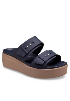 Crocs Сандали Brooklyn Low Wedge Sandal W 207431 Тъмносин - Pepit.bg