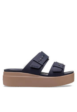 Crocs Сандали Brooklyn Low Wedge Sandal W 207431 Тъмносин - Pepit.bg
