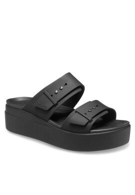 Crocs Сандали Brooklyn Sandal Lowwdg 207431 Черен - Pepit.bg