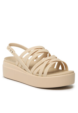 Crocs Сандали Brooklyn Strappy 206751 Бежов - Pepit.bg