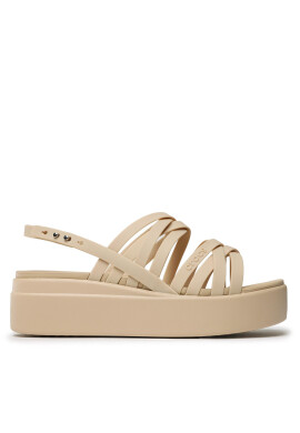 Crocs Сандали Brooklyn Strappy 206751 Бежов - Pepit.bg