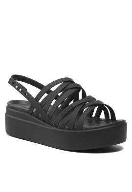 Crocs Сандали Brooklyn Strappy Lowwdgw 206751 Черен - Pepit.bg