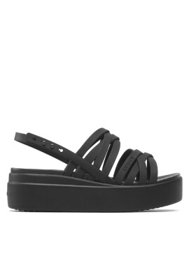 Crocs Сандали Brooklyn Strappy Lowwdgw 206751 Черен - Pepit.bg