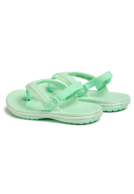 Crocs Сандали Crocband Strap Flip K 205777 Зелен - Pepit.bg