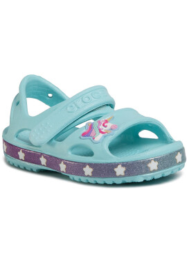Crocs Сандали fl Unicorn Charm Sandal G 206366 Син - Pepit.bg