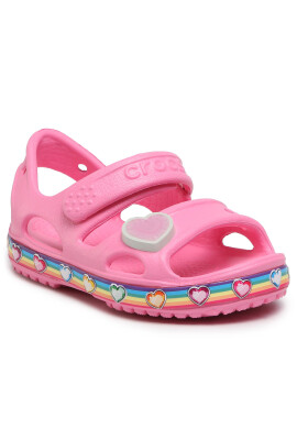 Crocs Сандали Fun Lab Rainbow Sandal K 206795 Розов - Pepit.bg