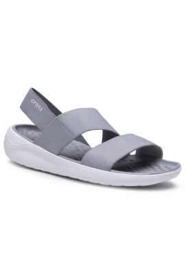 Crocs Сандали Literide Stretch Sandal W 206081 Сив - Pepit.bg