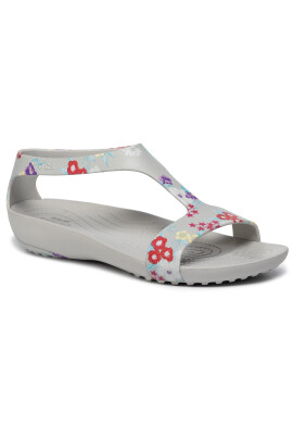 Crocs Сандали Serena Graphic Sandal W 205933 Сив - Pepit.bg