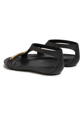 Crocs Сандали Serena Metallic Bar Sdl W 206421 Черен - Pepit.bg