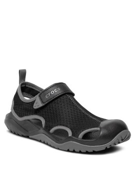 Crocs Сандали Swiftwater Mesh Deck Sandal M 205289 Черен - Pepit.bg