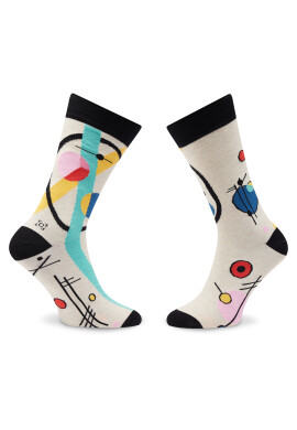 Curator Socks Дълги чорапи unisex Circles Цветен - Pepit.bg