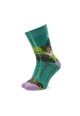 Curator Socks Дълги чорапи unisex Frida Зелен - Pepit.bg